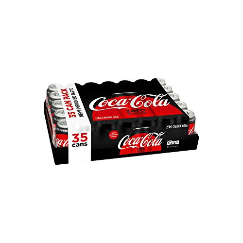 Coca-Cola Coke Zero Cans, 12 Ounce 35 Cans