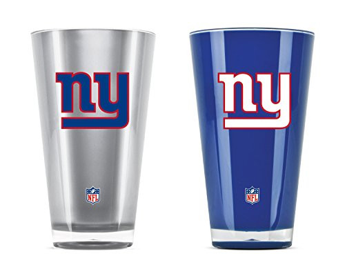 Duck House NFL New York Giants 20oz Insulated Acrylic Tumbler Set of 2 Duck House NFL New York Giants 20oz Insulated Acrylic Tumbler Set of 2