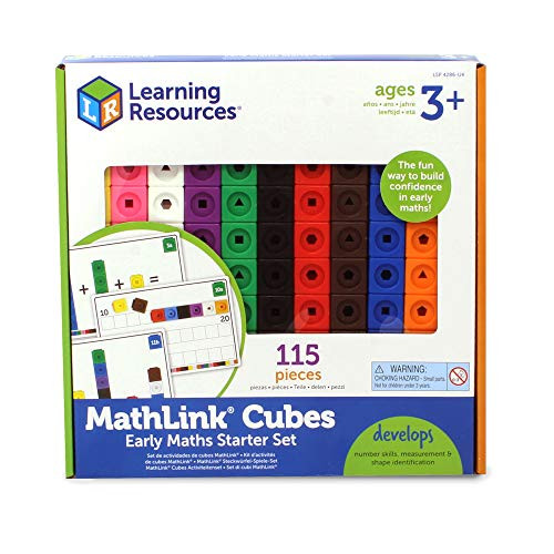 Learning Resources Mathlink Cubes Activity Set