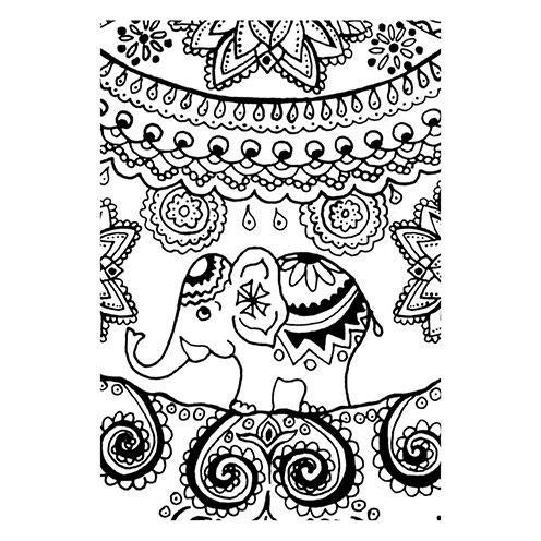 Efco Orient Stamp with 1 Part, 11 x 8 x 2 cm