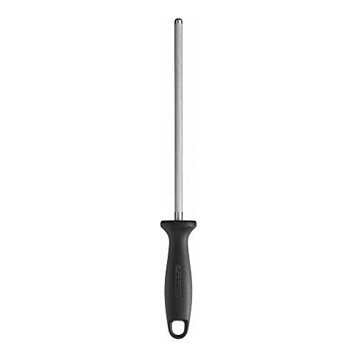 ZWILLING J.A. Henckels 32576-230 ZWILLING Accessories Sharpening Steel, 9", Black/Stainless