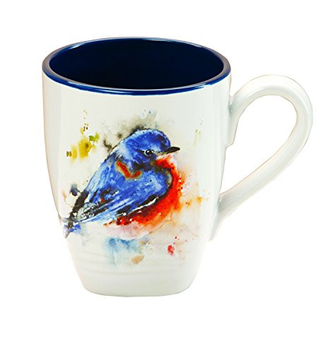 DEMDACO B5050122 Big Sky Carvers Bluebird Mug, Multicolored