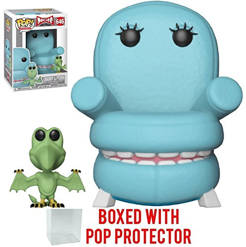 Funko Pop! Pee-Wee's Playhouse - Chairry with Pterri Vinyl Figure (Bundled with Pop Box Protector Case)