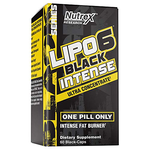 Nutrex Research Lipo-6 Black Intense Ultra Concentrate  Intense Thermogenic Fat Burner