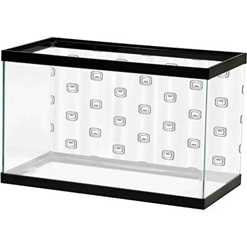 ScottDecor Grey Decor Aquarium Background Picture Trippy Geometric Figures with Inner Stripes Styled Internal Equal Tiling Artwork Photography Background White L24 X H16 Inch ScottDecor Grey Decor Aquarium Background Picture Trippy Geometric Figures with Inner Stripes Styled Internal Equal Tiling Artwork Photography Background White L24 X H16 Inch