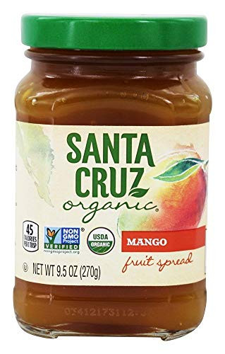 Santa Cruz Organic Mango Fruit Spread, 9.5 Ounce -- 6 per case.