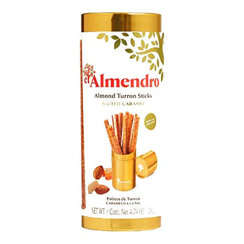 El Almendro Salted Caramel Turron Sticks 4.79 oz each 1 Item Per Order, not per case El Almendro Salted Caramel Turron Sticks 4.79 oz each 1 Item Per Order, not per case
