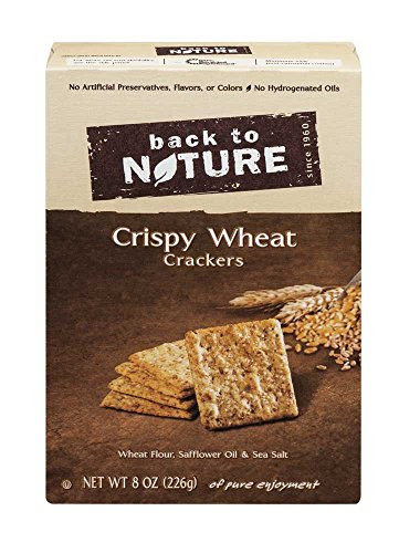 Back to Nature Crispy Wheat Cracker, 8 Ounce -- 6 per case.