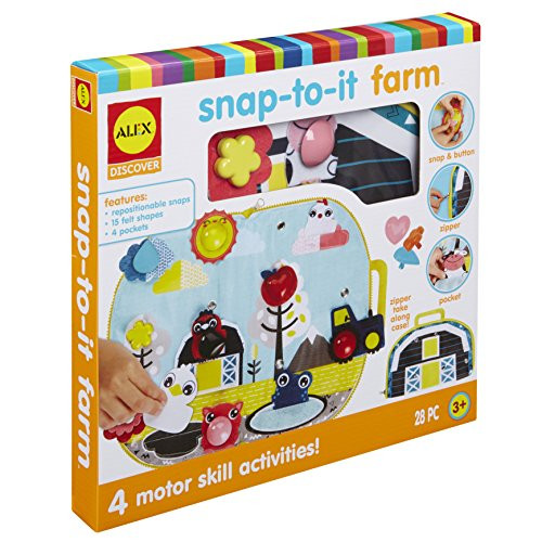 ALEX Toys 220080-1 Discover Snap-to-It Farm, Multi