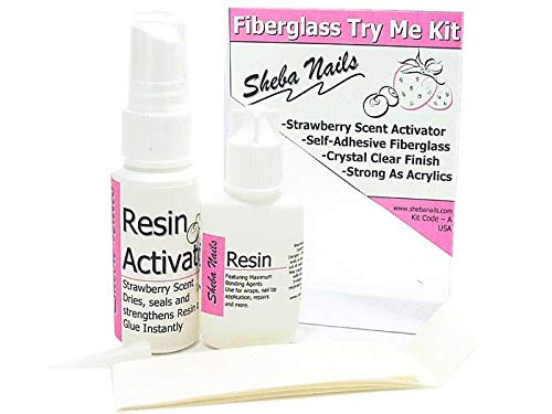SHEBA NAILS Fiberglass Nail Wrap Try Me Kit