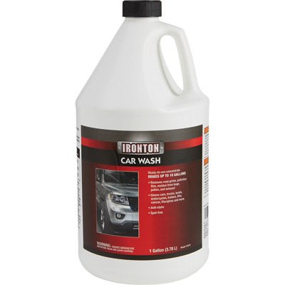 Ironton Concentrated Pressure Washer Car Wash - 1 Gallon, Model Number ICW