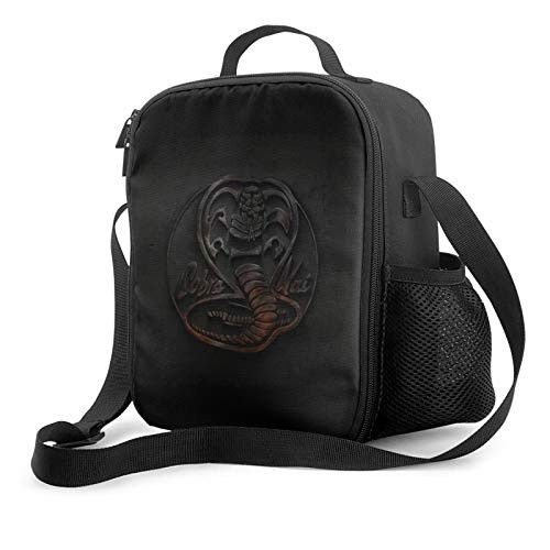 IOPIOP Insulated Lunch Bag Cobra Kai Lunch Box Handbag School Work Picnic Carrying Gourmet Lunch Container for Kids, Girls, Boys and Women Original Lunch Boxes IOPIOP Insulated Lunch Bag Cobra Kai Lunch Box Handbag School Work Picnic Carrying Gourmet Lunch Container for Kids, Girls, Boys and Women Original Lunch Boxes