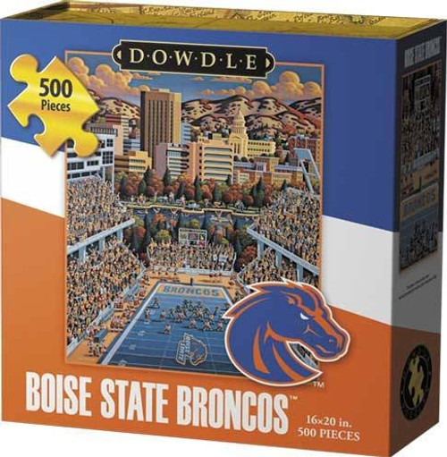 Dowdle Jigsaw Puzzle - Boise State Broncos - 500 Piece Dowdle Jigsaw Puzzle - Boise State Broncos - 500 Piece
