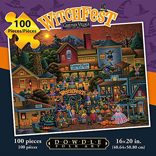 Dowdle Jigsaw Puzzle - Witchfest - 100 Piece Dowdle Jigsaw Puzzle - Witchfest - 100 Piece