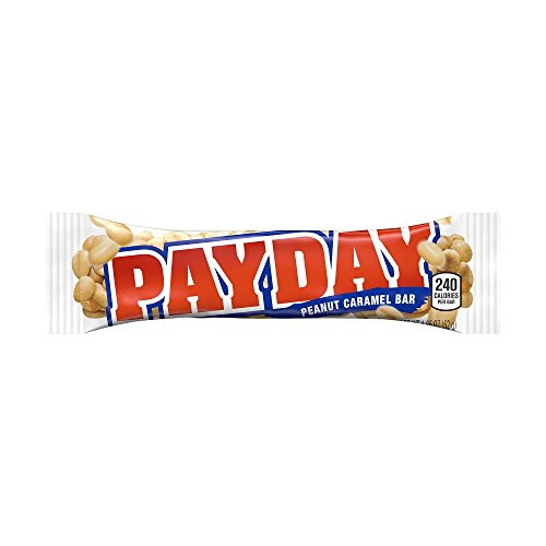 PAYDAY Peanut Caramel Bar 1.85Ounce Bars, Pack of 24