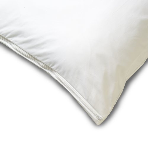 Allersoft Square Cotton Dust Mite and Allergy Control Pillow Protector, 26 by 26-Inch