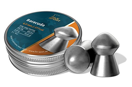 H and N Baracuda Domed Pellets .177 Caliber 10.65 Grains 400 Count H and N Baracuda Domed Pellets .177 Caliber 10.65 Grains 400 Count