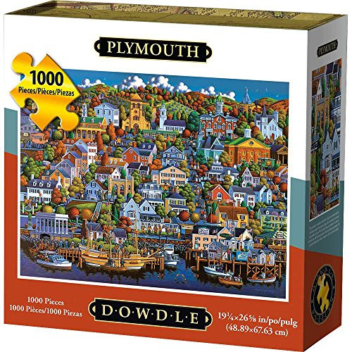 Dowdle Folk Art Plymouth Puzzle (1000 Piece) Dowdle Folk Art Plymouth Puzzle (1000 Piece)
