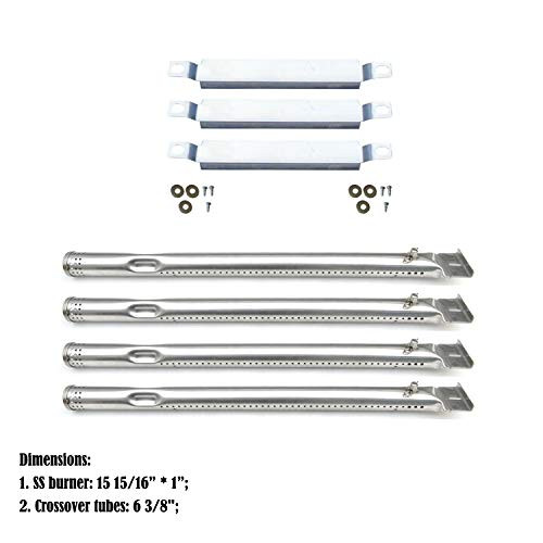 Direct store Parts Kit DG146 Replacement Charbroil 463247310,463257010 Gas Grill Burner,Crossover Tubes -4pack Direct store Parts Kit DG146 Replacement Charbroil 463247310,463257010 Gas Grill Burner,Crossover Tubes -4pack