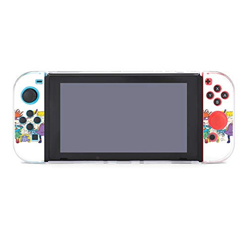 Rugrats-in-Paris Cover Case for Nintendo Switch, Protective Case for Nintendo Switch with Screen Protector for Nintendo Switch - Crystal Clear