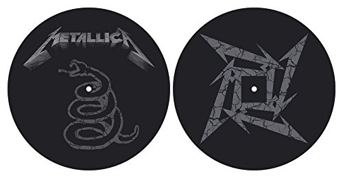 Metallica 'The Black Album' Turntable Slipmat Set