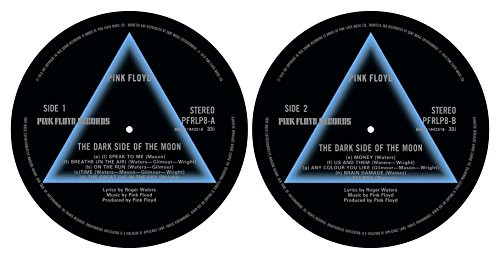 Pink Floyd 'Dark Side Of The Moon' Turntable Slipmat Set