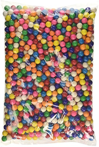 Dubble Bubble 1/2inch  Assorted Gumballs 5lbs