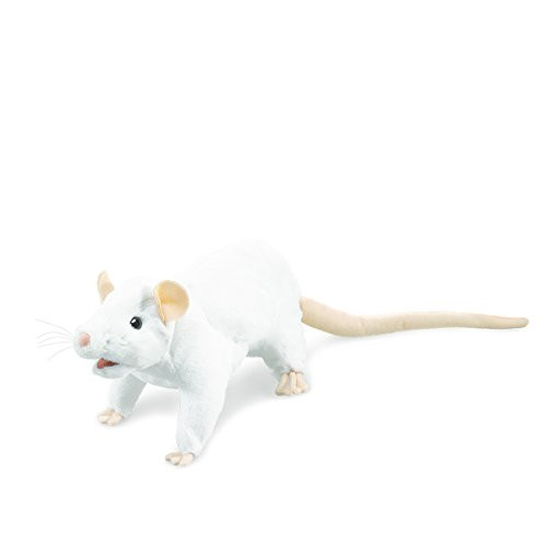 Folkmanis White Rat Hand Puppet
