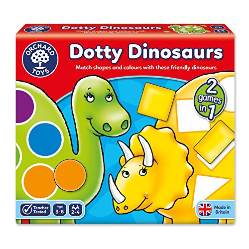 Orchard Toys Dotty Dinosaurs Children's Game, Multi, One Size