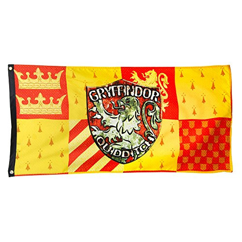 HARRY POTTER Gryffindor House Quidditch Banner - Gryffindor HARRY POTTER Gryffindor House Quidditch Banner - Gryffindor