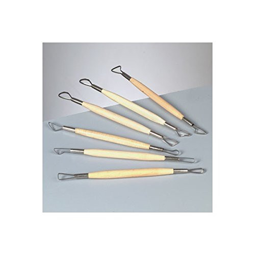 Efco Modelling Tool Set 6 Parts 20 cm, 20 x 10 x 4 cm, Brown