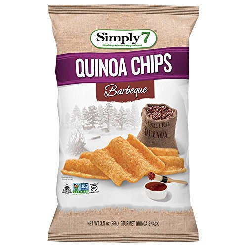 Simply 7 BBQ Quinoa Chips, 3.5 Ounce -- 6 per case.