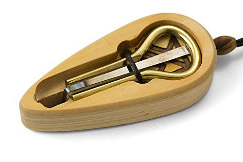 Oberton Pro Utkul Altay jaw harp in cedar protective case