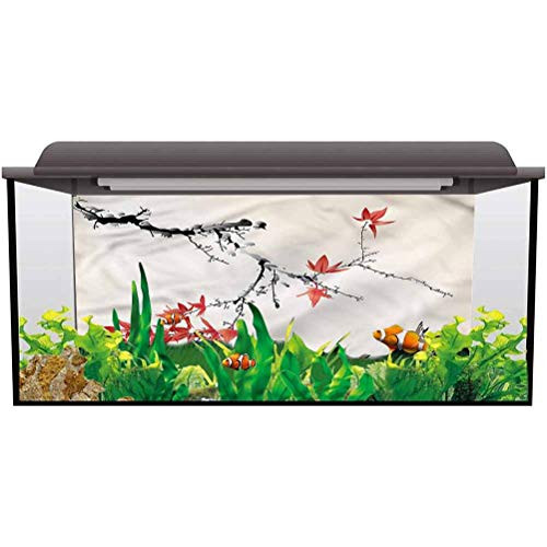 ScottDecor Aquarium Background Decoration Japanese,Romantic Spring Theme Summer Holiday Children Birthday Party Photo Studio L30 X H18 Inch