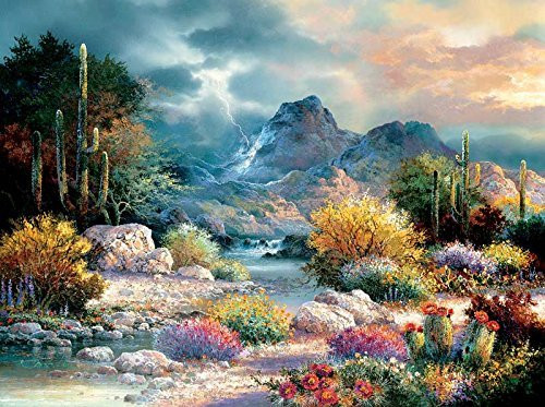 Springtime Valley 1000 pc Jigsaw Puzzle