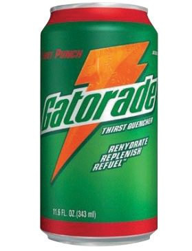 Gatorade 11.6 Ounce Ready to Drink Can Orange Electrolyte Drink 24 Cans Per Case