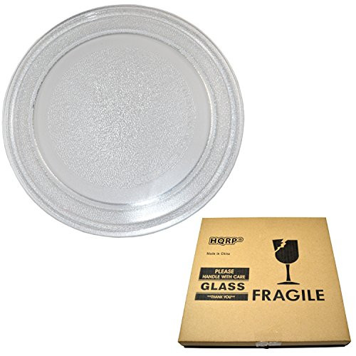 HQRP 9-5/8 inch Glass Turntable Tray compatible with Kenmore 3390W1A035A W1A035 72165002400 72165002401 72169072900 72169079900 Microwave Oven Cooking Plate 245mm 3390W1A035 plus  HQRP Coaster