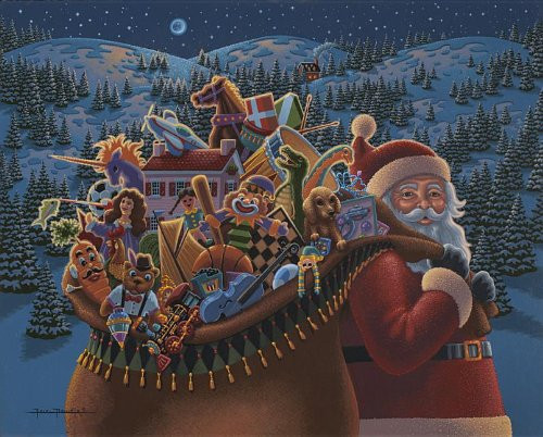 Jigsaw Puzzle - Christmas Delivery 500 Pc By Dowdle Folk Art