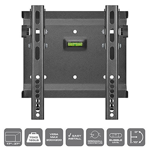 Cmple - Tilt TV Wall Mount for 17"-37" and UP, Heavy-duty LED, 3D LED, LCD, Plasma TV's