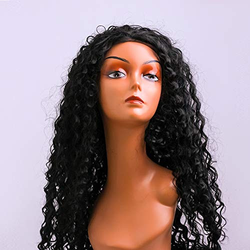 Curly Wigs for Black Women No Lace Wigs Long Loose Wave Synthetic Wig Heat Resistant Fiber Density Natural Looking Middle Part Cosplay Party Daily Use Curly Wigs Curly Wigs for Black Women No Lace Wigs Long Loose Wave Synthetic Wig Heat Resistant Fiber Density Natural Looking Middle Part Cosplay Party Daily Use Curly Wigs