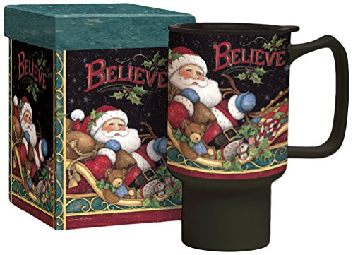 Lang Believe Santa Travel Mug by Susan Winget (2127025)