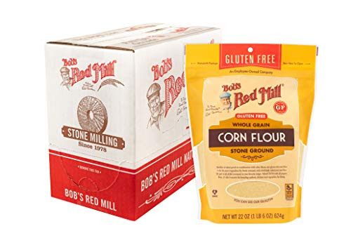 Bob's Red Mill Gluten Free Corn Flour, 22 Oz Pack Of 4