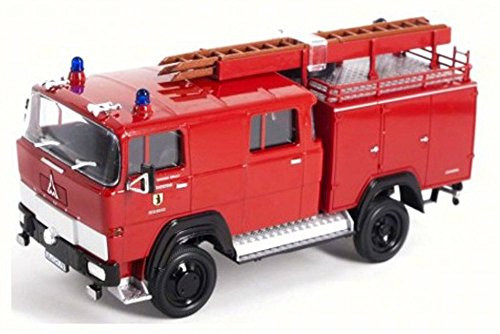 Magirus Deutz 1965 100 D 7FA LF8-TS Red Fire Engine 1/43 by Road Signature 43017
