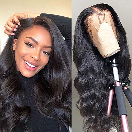 Hair Lace Front Wigs Human Hair 4x4 Lace Closure Wigs Body Wave Brazilian Human Hair Wigs for Black Women 150 percent Density Pre Plucked with Baby Hair Natural Color 20Inch Hair Lace Front Wigs Human Hair 4x4 Lace Closure Wigs Body Wave Brazilian Human Hair Wigs for Black Women 150 percent Density Pre Plucked with Baby Hair Natural Color 20Inch
