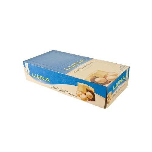 Clif Bar Luna Bar - Organic White Chocolate Macadamia Nut - Case Of 15-1.69 Oz