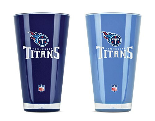Duck House NFL Tennessee Titans 20oz Insulated Acrylic Tumbler Set of 2