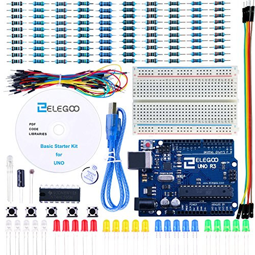 Elegoo EL-KIT-004 UNO Project Basic Starter Kit with Tutorial and UNO R3 for Arduino