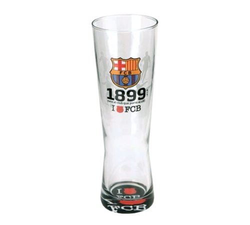 FC Barcelona Crest Pint Glass by Barcelona F.C. FC Barcelona Crest Pint Glass by Barcelona F.C.