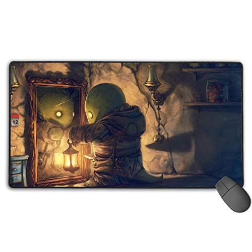 Angela R Mathews Final Fantasy XI-Tonberry Non-Slip Mouse Pad Rectangle Rubber Gaming Mouse Pad Anime Mouse Pad 30x15.7 Inch75x40 cm