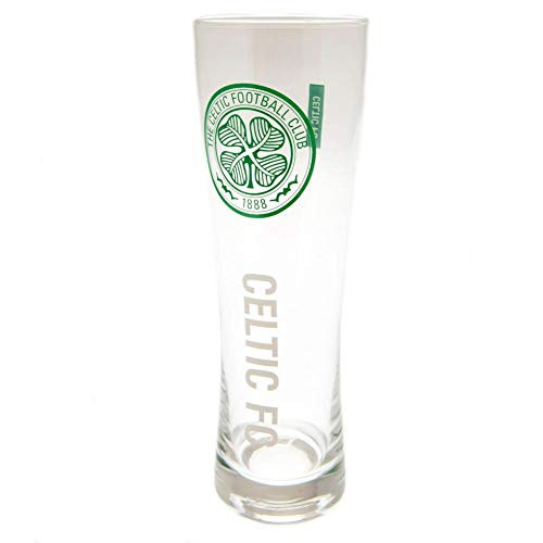 Celtic FC Official Peroni Style Tall Pint Glass Celtic FC Official Peroni Style Tall Pint Glass